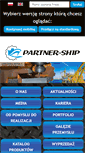 Mobile Screenshot of partner-ship.pl